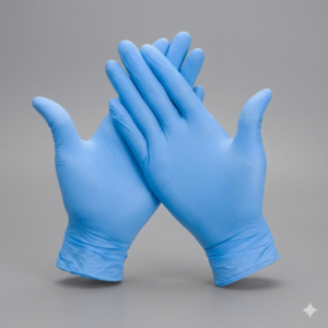 guante nitrilo azul 100 u